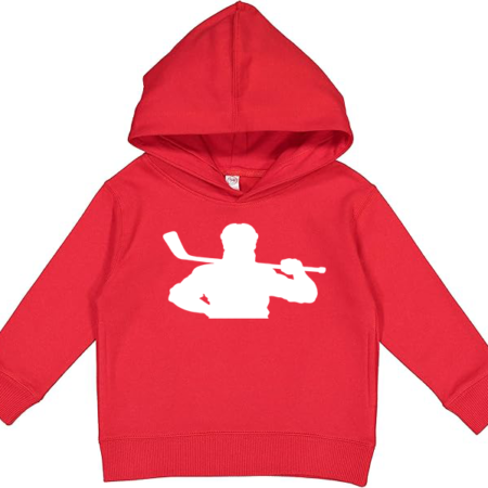 Puck Toddler Hoodie Red