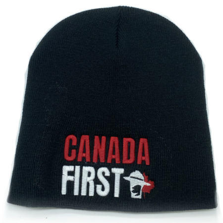 Canadian Nationalist Winter Hat Black