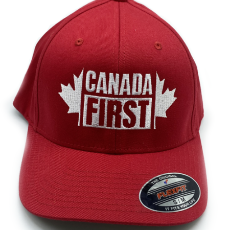 Red & White Flex Fit