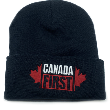 Canada First Beanie (Black)