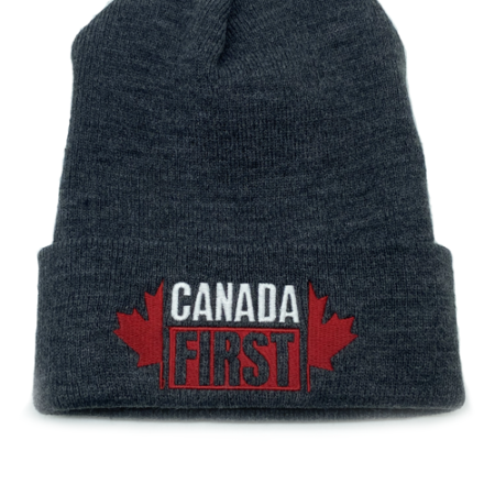 Canada First Beanie (Grey)
